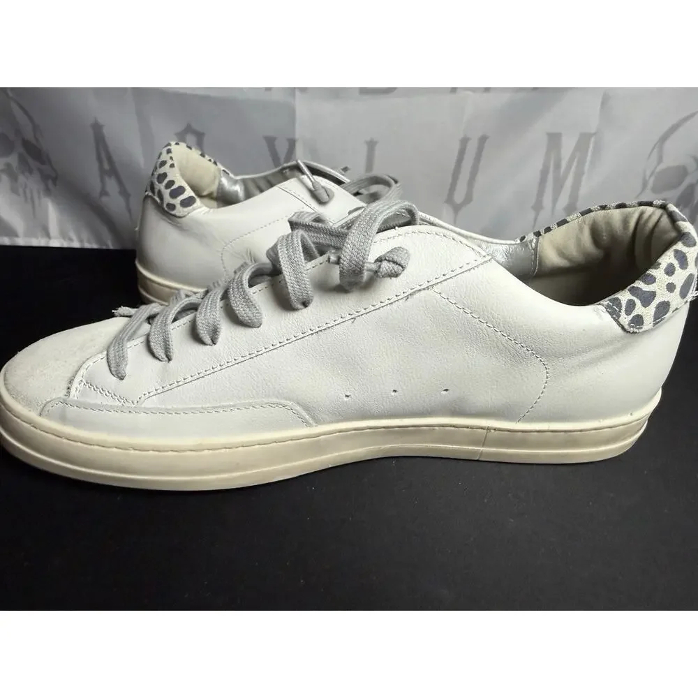 P448 Women’s 11/11.5 (42) John Low Top Sneaker White $298 New Blemishes